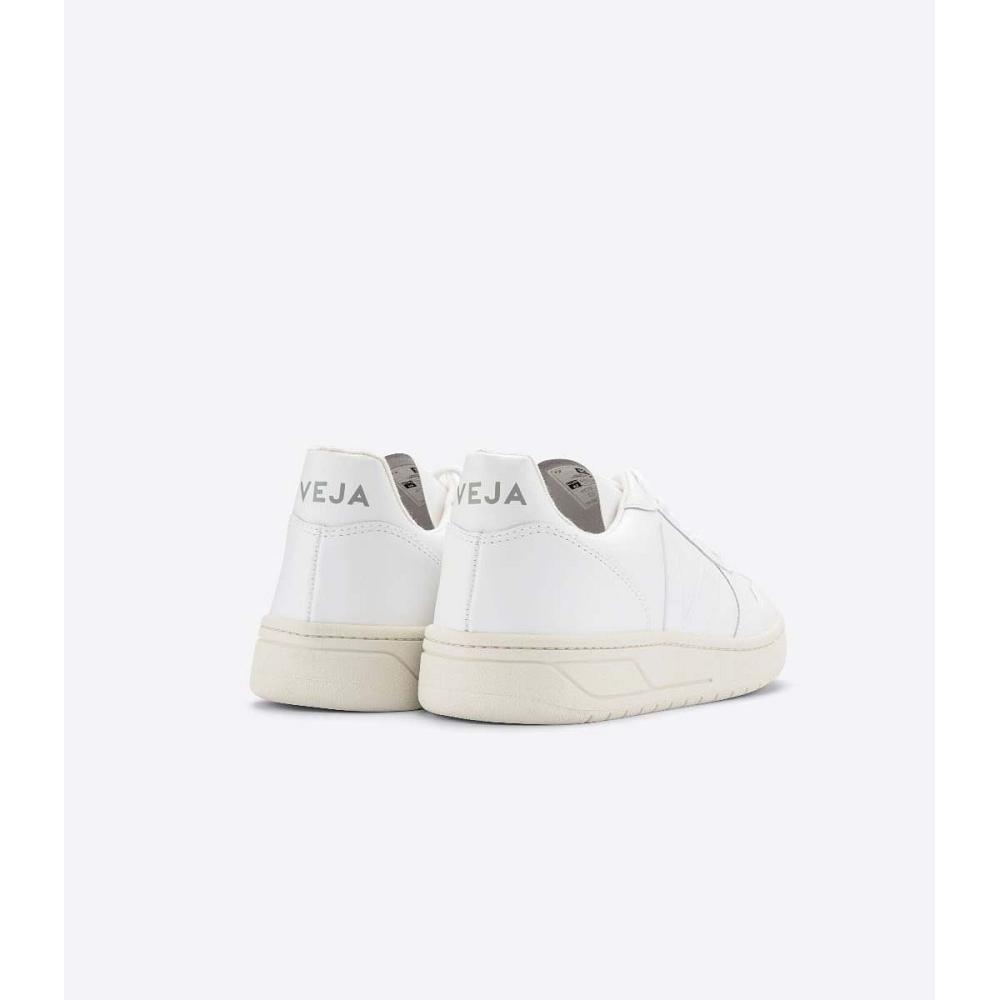 Veja V-10 LEATHER Sneakers Dames Wit | NL 665BEX